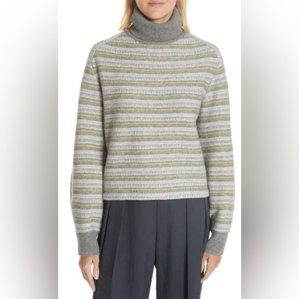 Vince Wool & Cashmere Turtleneck Sweater